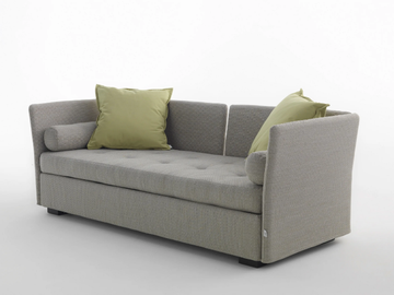 FIGI ISOLOTTO - Fabric sofa bed with removable cover by Casamania & Horm - view 2